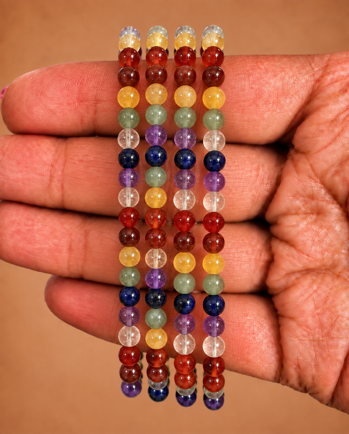 Pulsera Chakras - 4 mm || Limpieza - Equilibrio