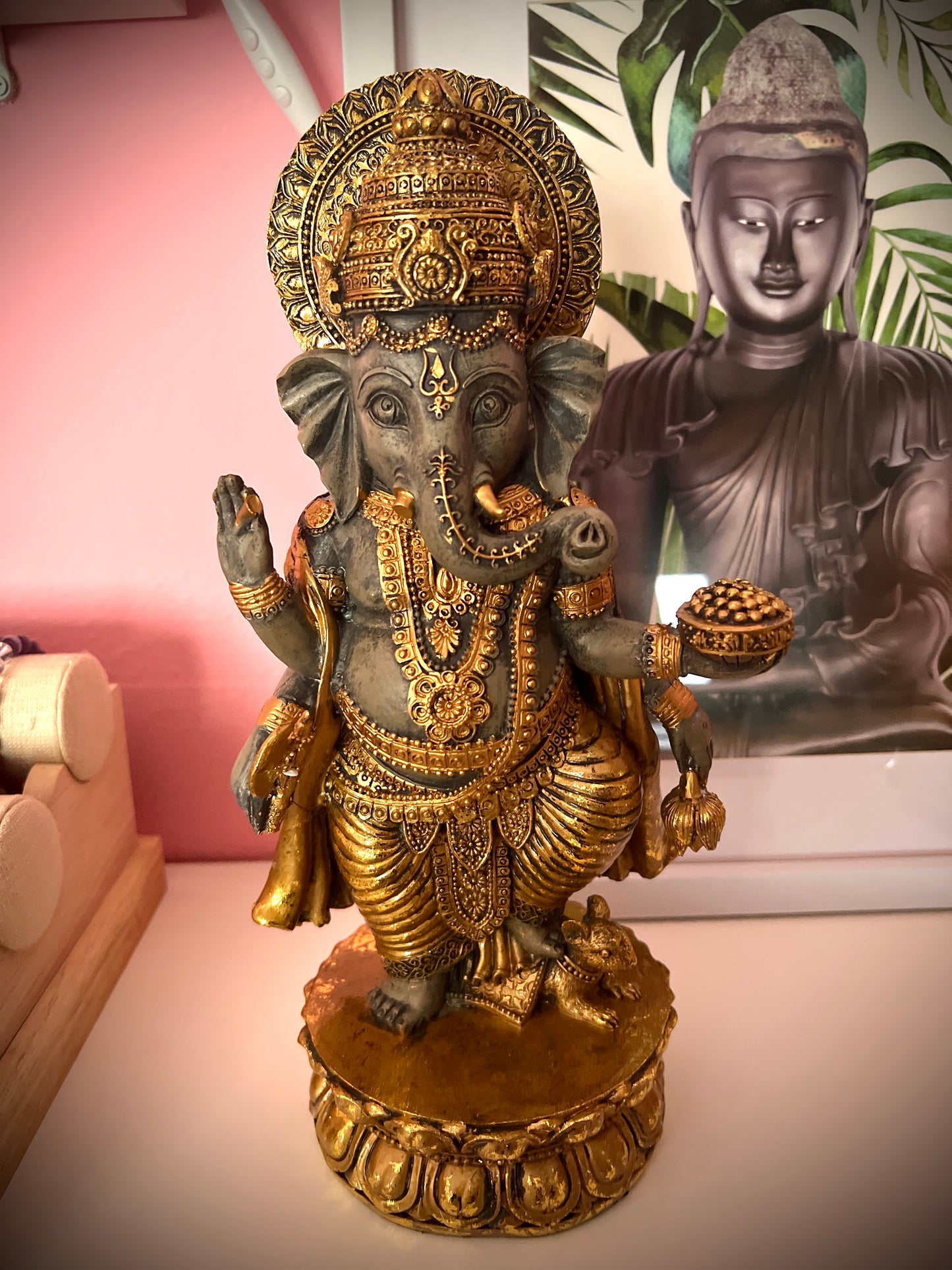 Figura Espiritual Ganesha Grande || Abundancia - Protección Divina