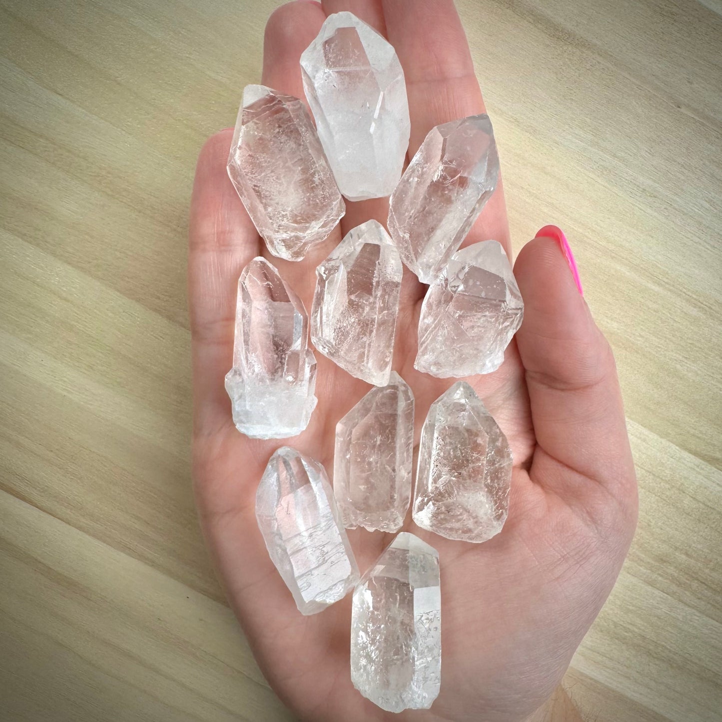 Cuarzo Blanco Punta || Limpieza - Equilibrio