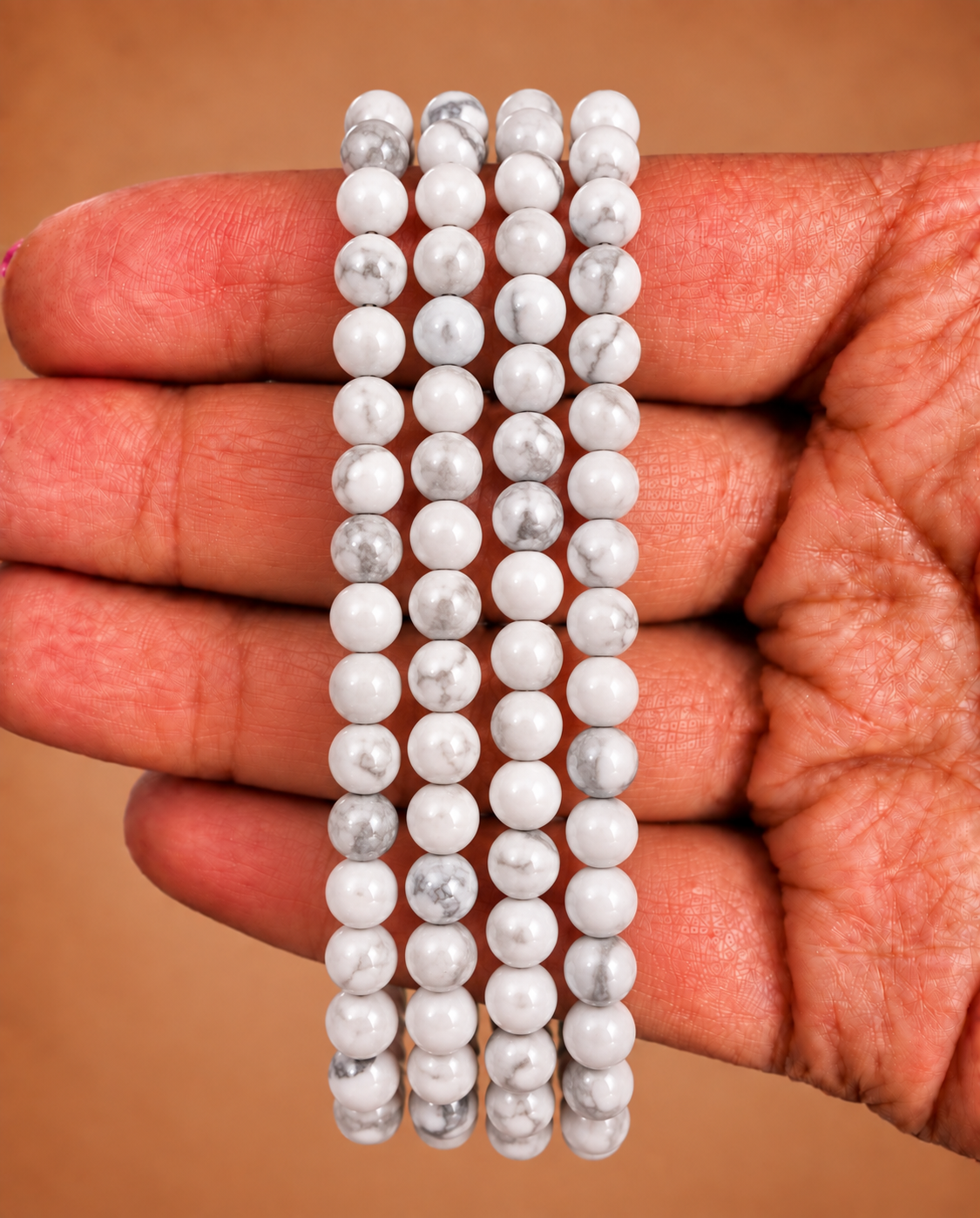 Pulsera Prehnita 4 mm || Relajación - Calma emocional