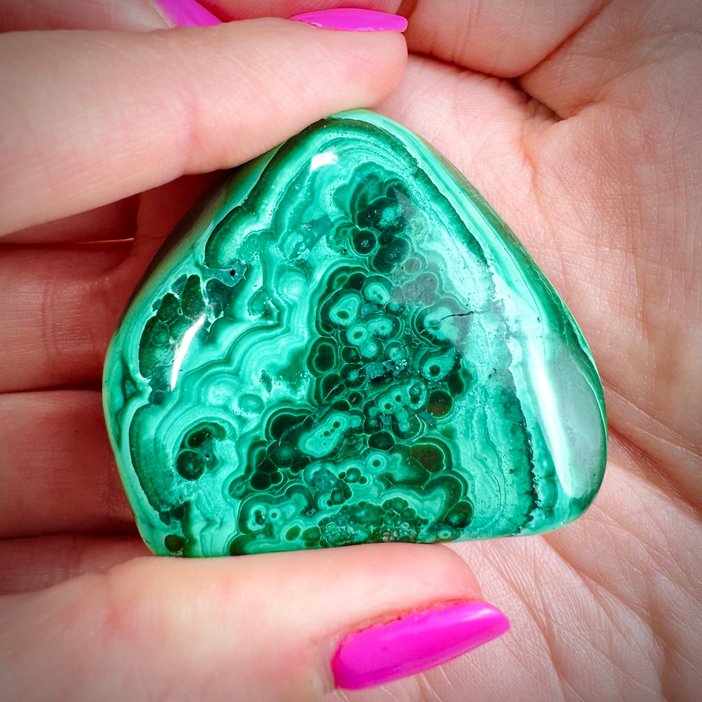 Malaquita Rodada || Abrir Caminos - Protección