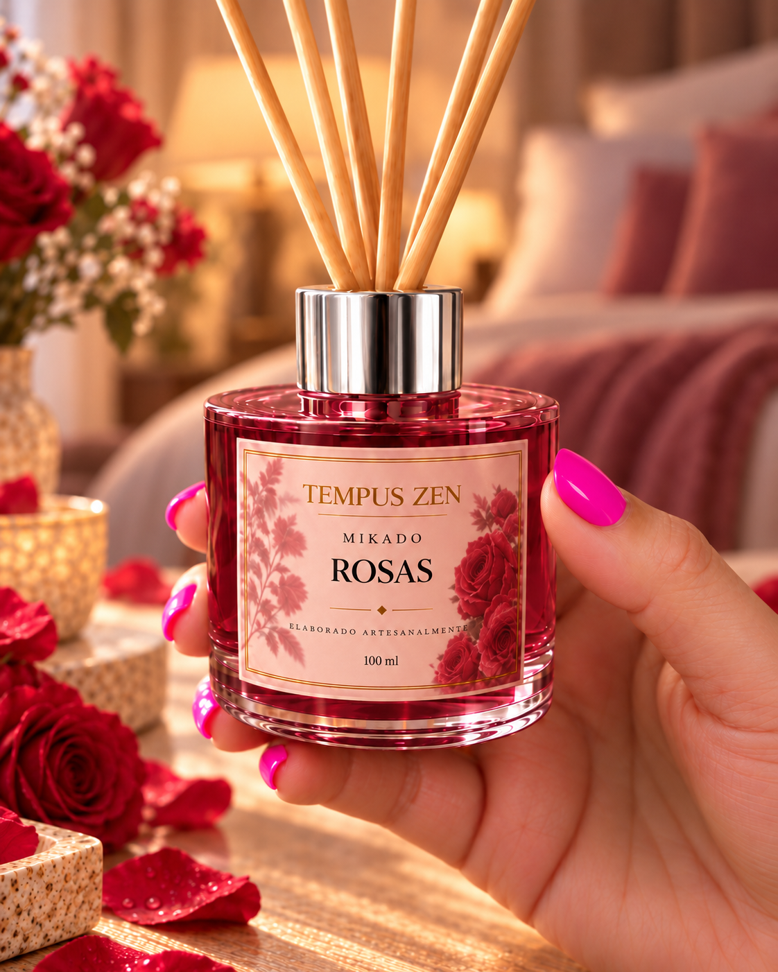 Mikado Rosas 100 ml || Sensual - Femenino