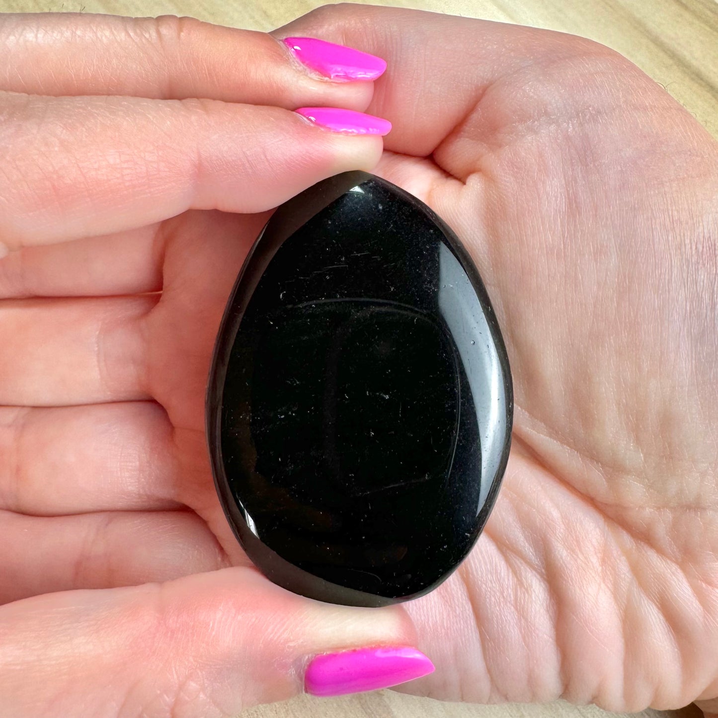 Obsidiana Negra Plana || Protección - Introspección