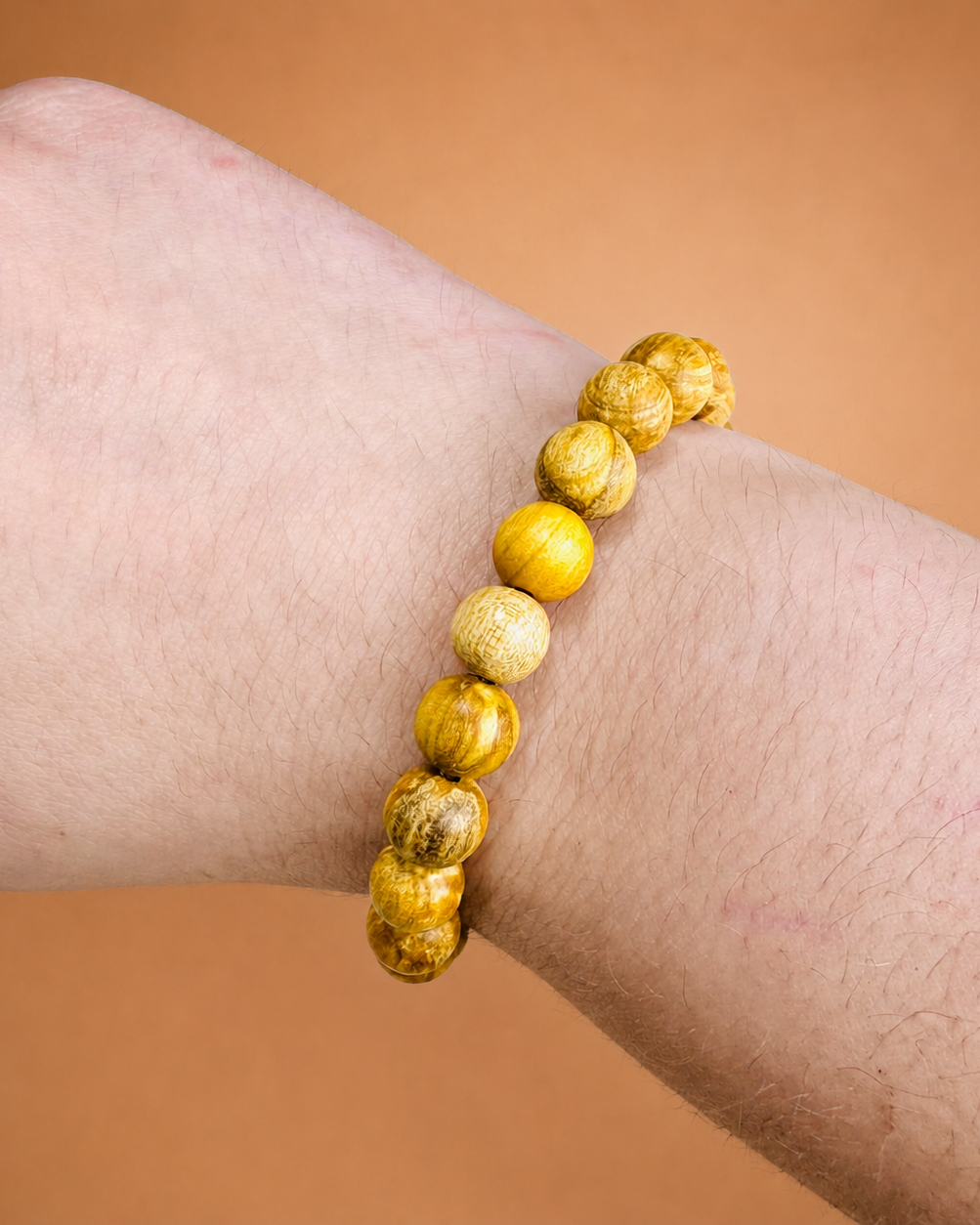 Pulsera Palo Santo Natural - 8mm || Limpieza - Protección