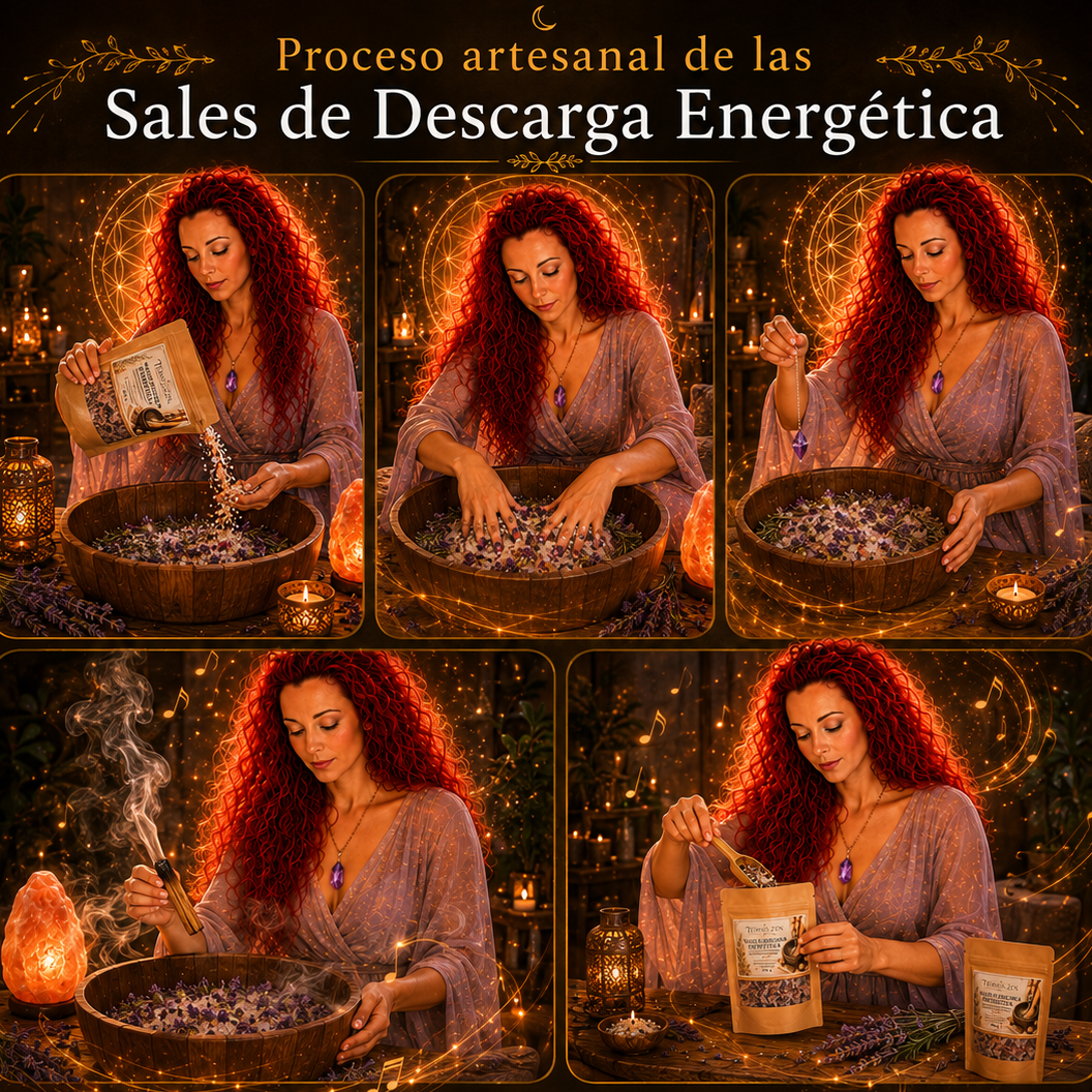Sales de Descarga Energética || Limpieza de Energías Negativas