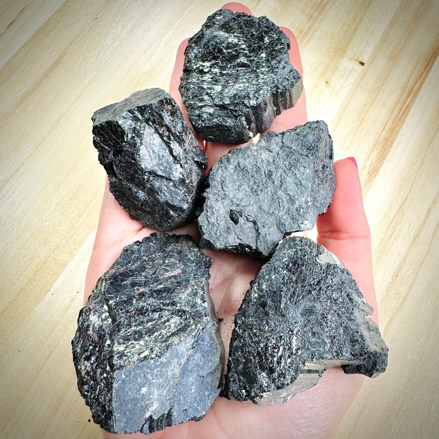 Turmalina Negra en Bruto || Protección - Limpieza