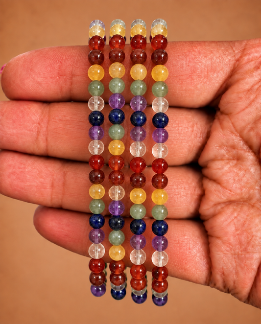 Pulsera Chakras - 4 mm || Limpieza - Equilibrio