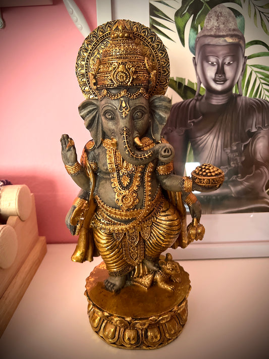Figura Espiritual Ganesha Grande || Abundancia - Protección Divina