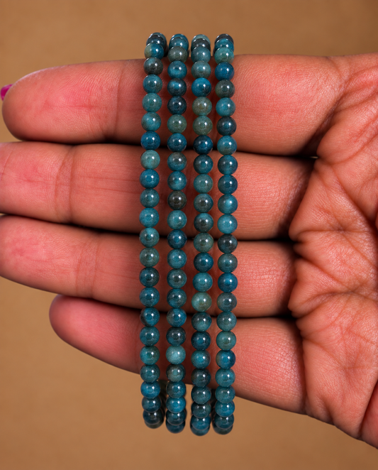 Pulsera Apatito - 4mm || Claridad - Creatividad