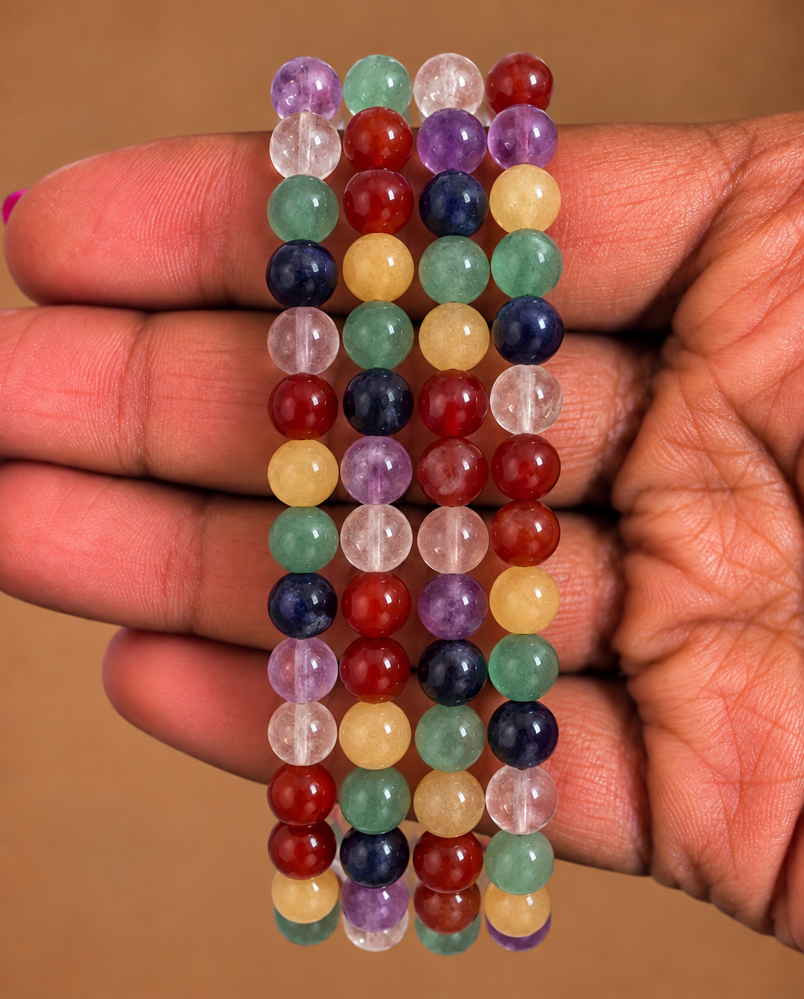Pulsera Chakras - 6 mm || Limpieza - Equilibrio