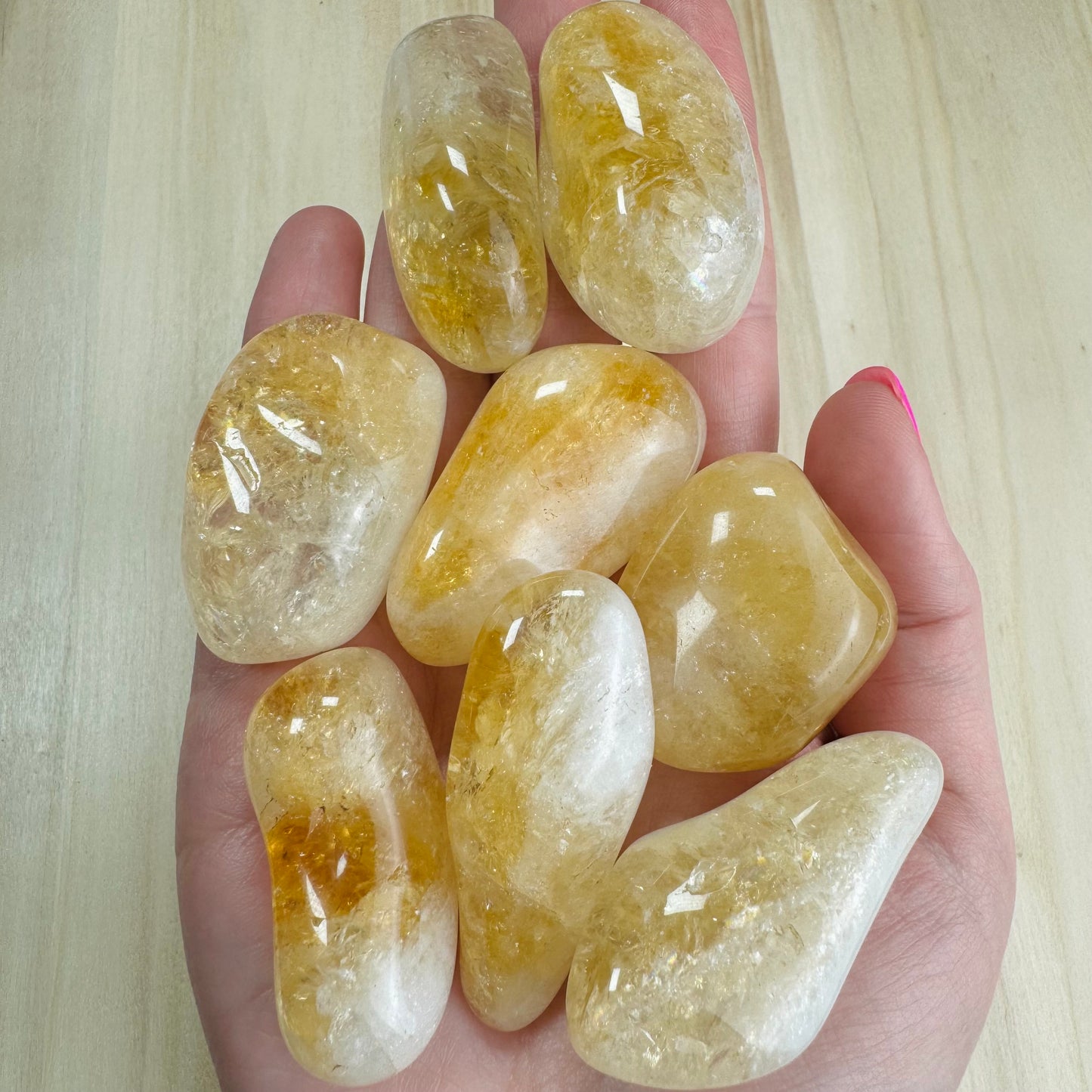 Citrino Calentado Rodado || Abundancia - Optimismo