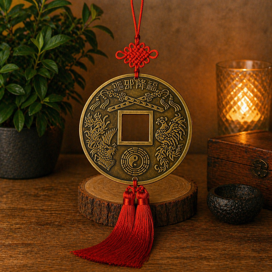 Moneda de la Suerte para el Hogar || Abundancia - Protección
