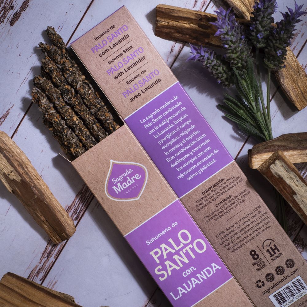 Incienso de Palo Santo con Lavanda