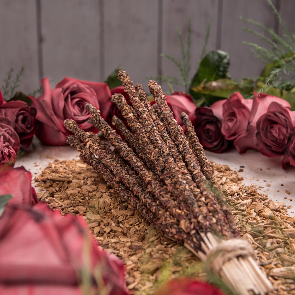 Incienso de Palo Santo con Rosas