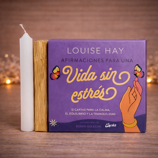 Kit Oráculo Vida Sin Estrés || 12 Cartas para la Calma, el Equilibrio y la Tranquilidad
