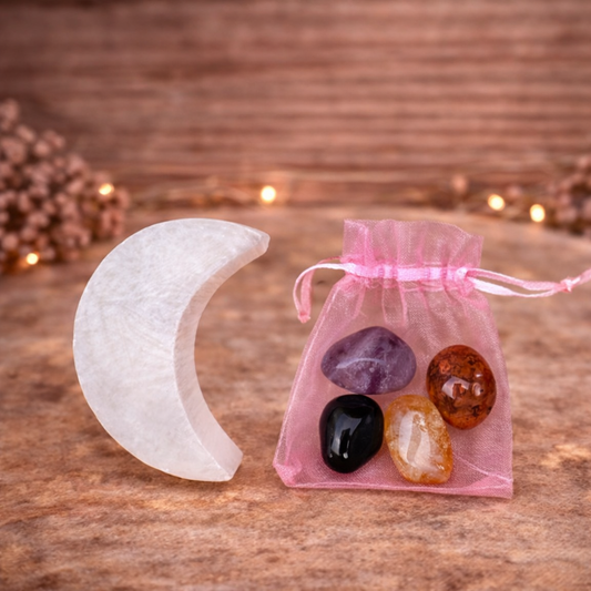 Kit Minerales de Bolsillo || Energía, Protección y Abundancia