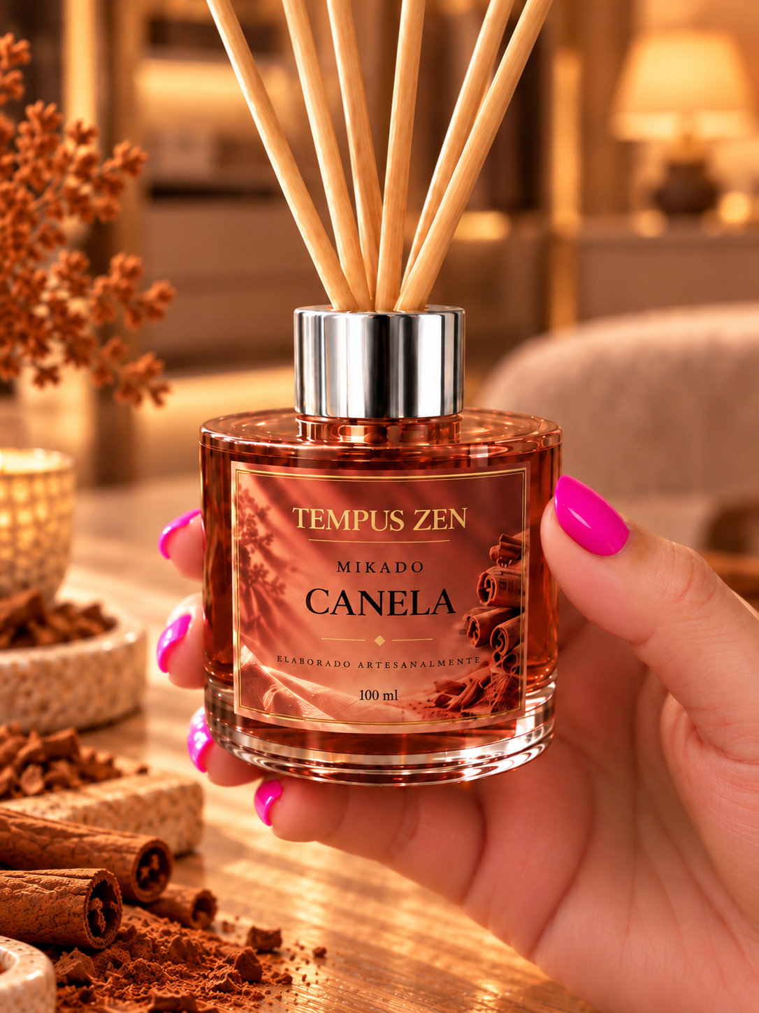 Mikado Canela 100 ml || Envolvente - Acogedor