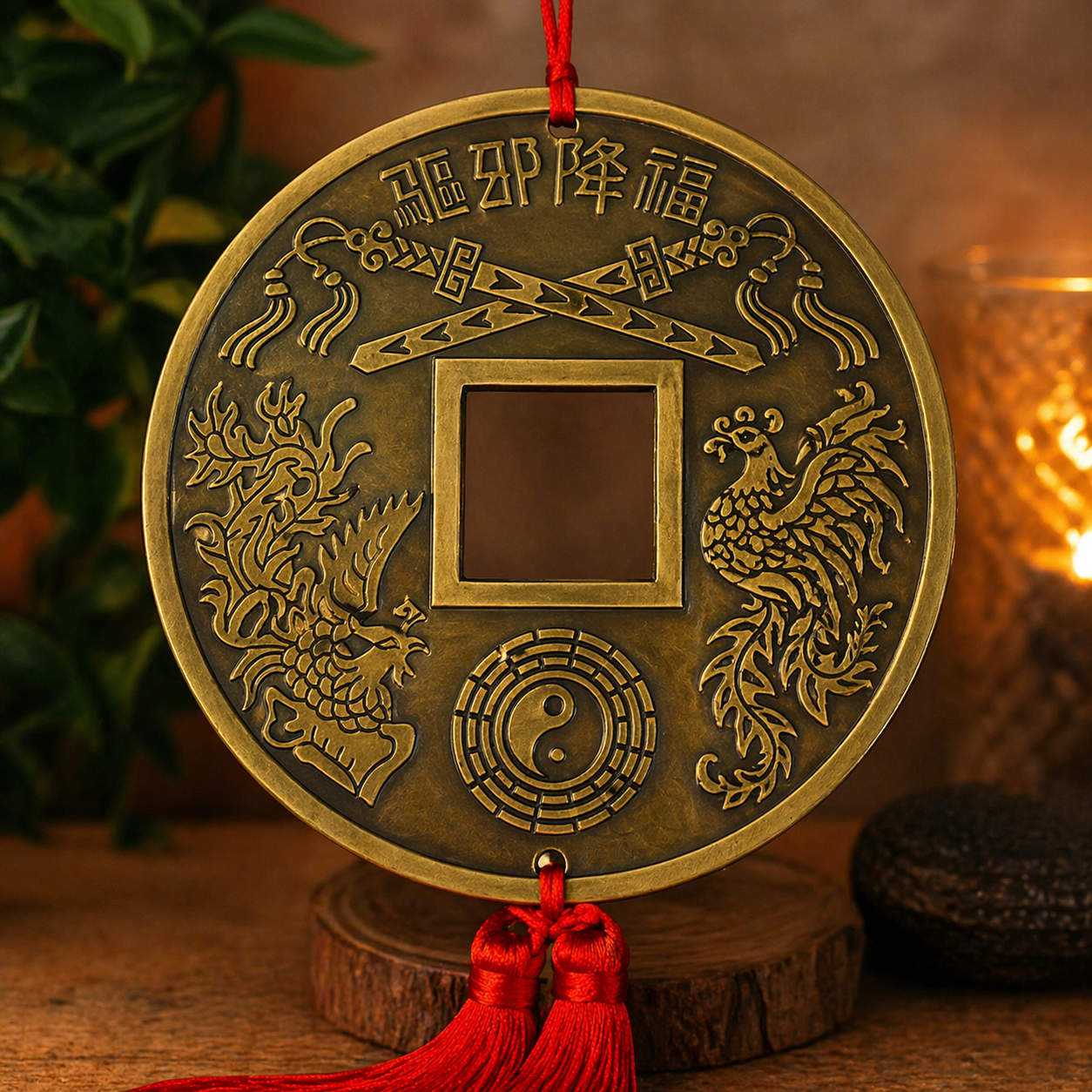 Moneda de la Suerte para el Hogar || Abundancia - Protección