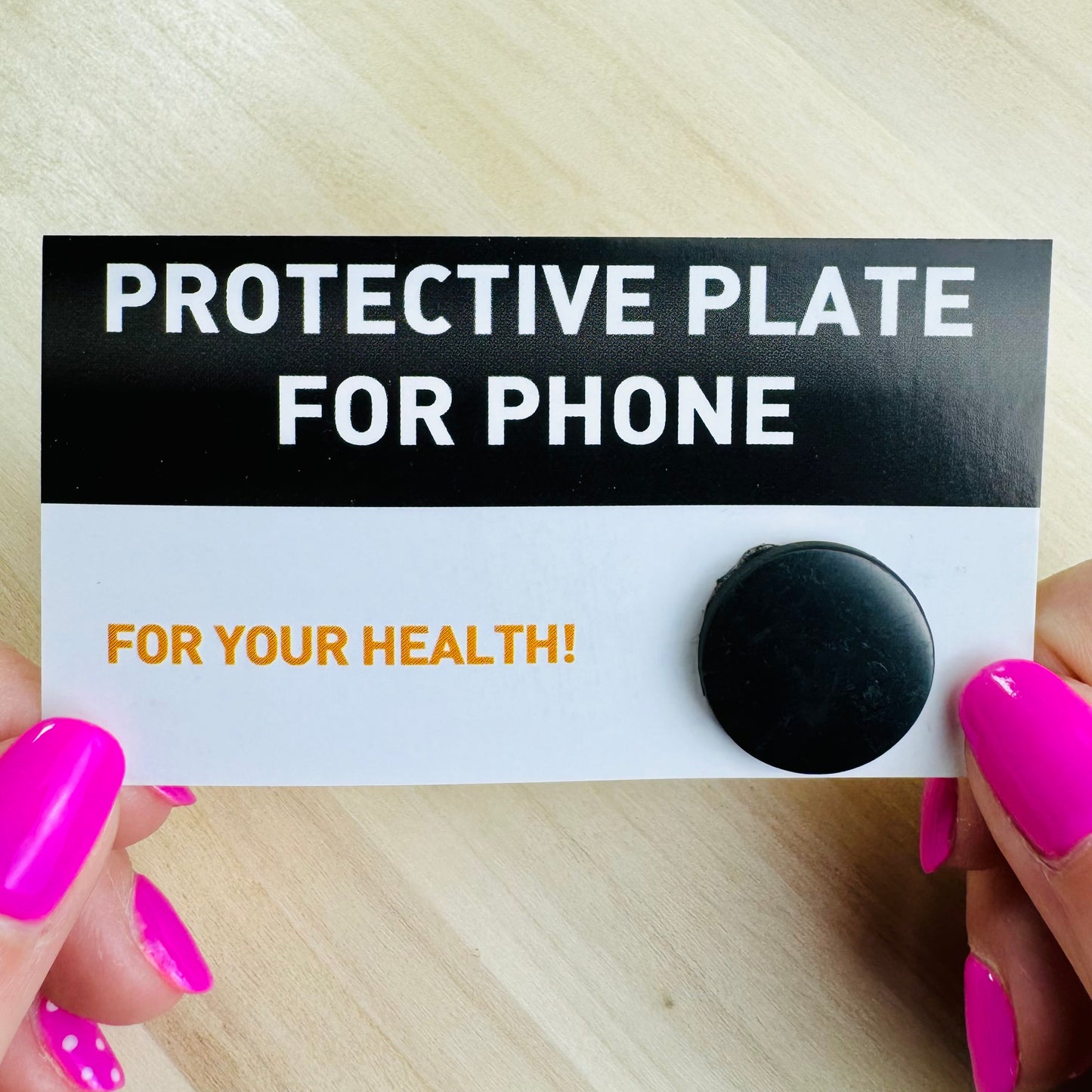 Placa de Shungit para Móvil || Protección Energética