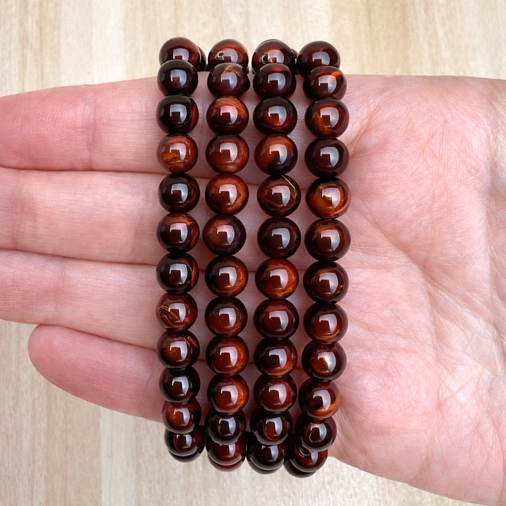 Pulsera Ojo de Buey - 6mm || Fortaleza - Estabilidad Emocional