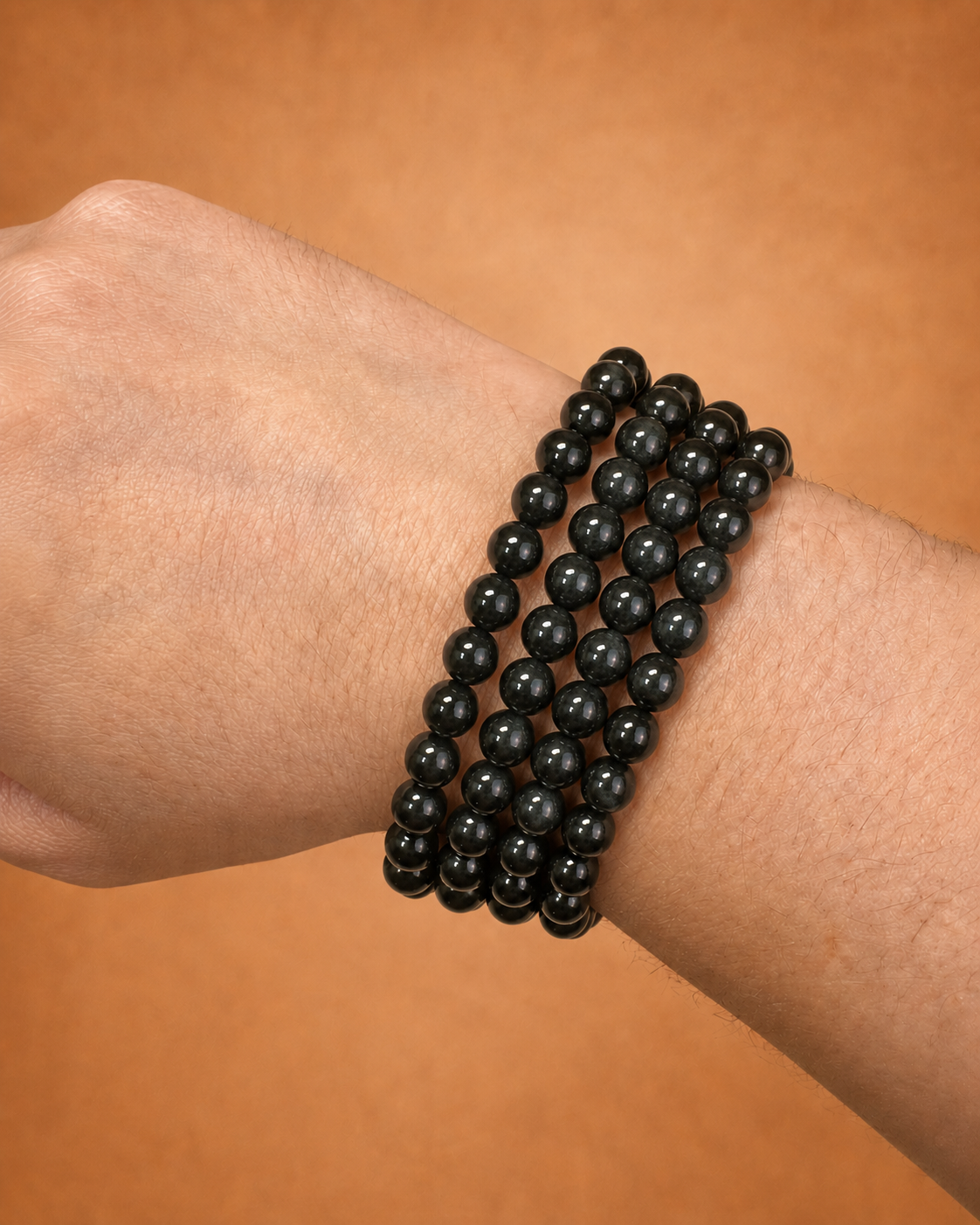 Pulsera Shungit - 6mm || Protección - Desintoxicación