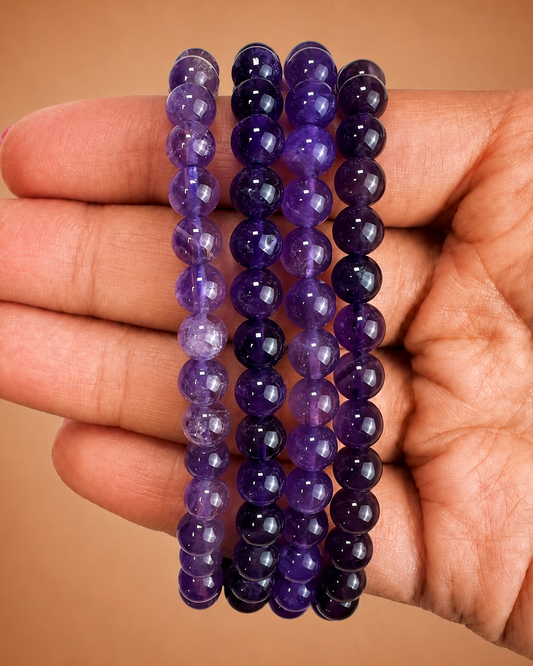 Pulsera Amatista 6mm