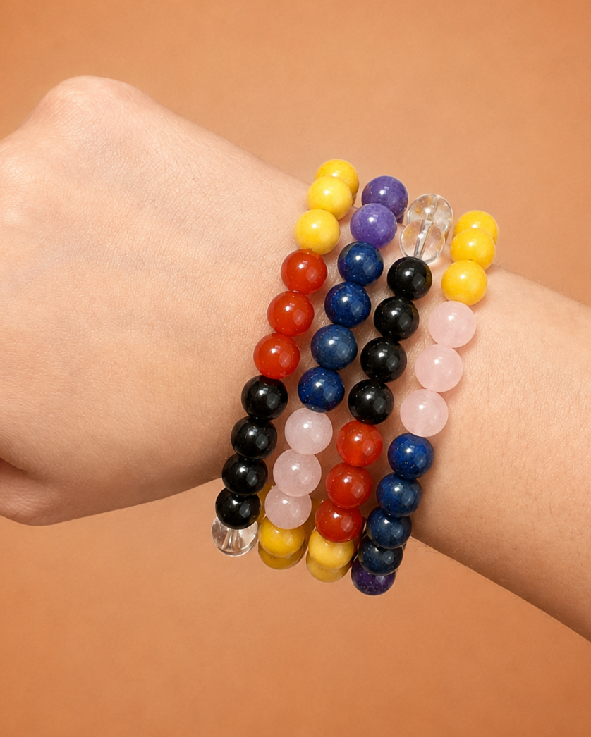 Pulsera Chakras 8 mm