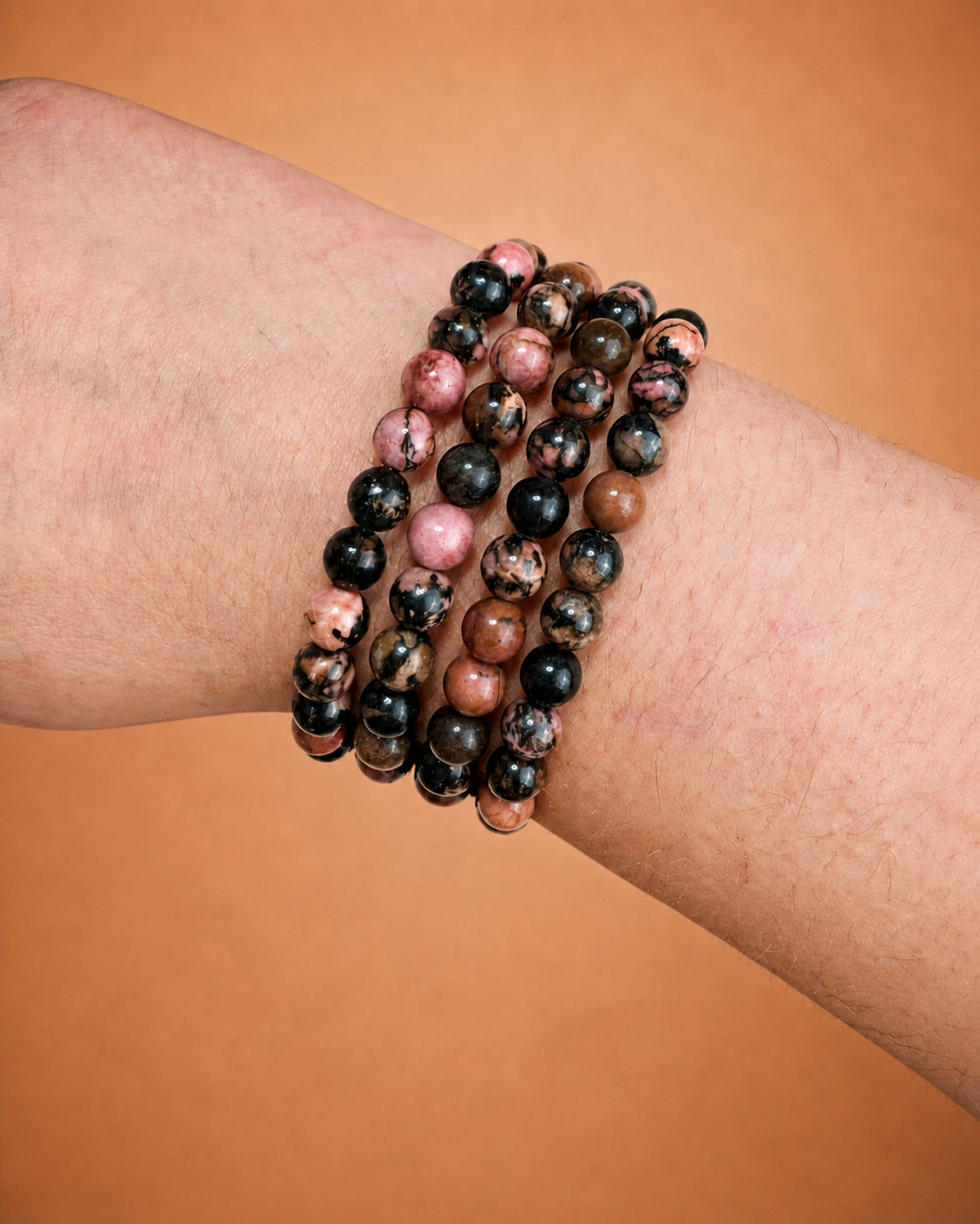 Pulsera Rodonita 6mm