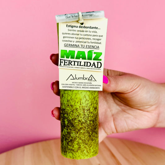 Vela Artesanal con Maíz - Fertilidad
