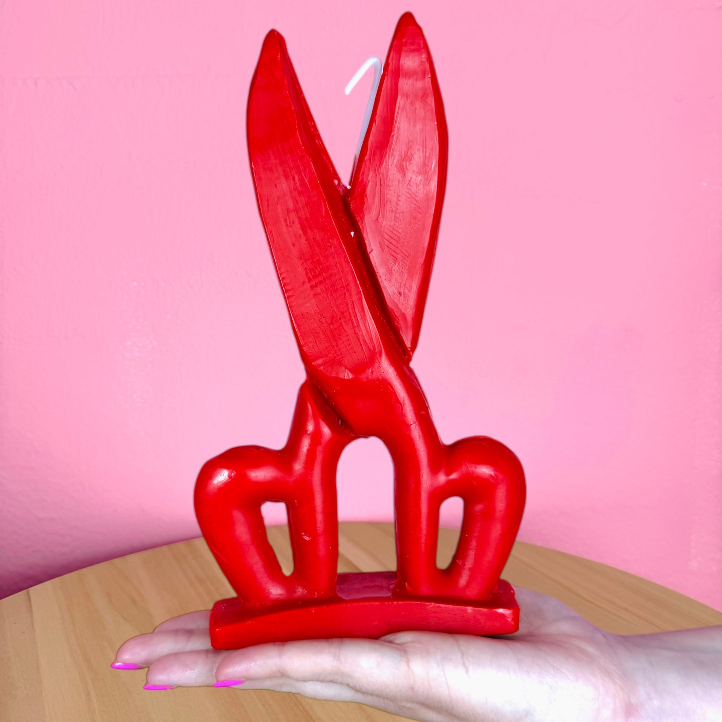 Vela Tijera Roja para Cortar Lazos Energéticos